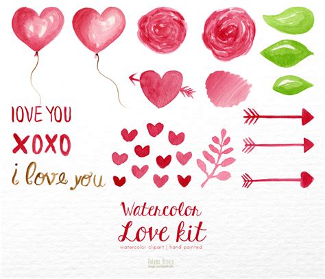 Love Watercolor At Explore Collection Of Love