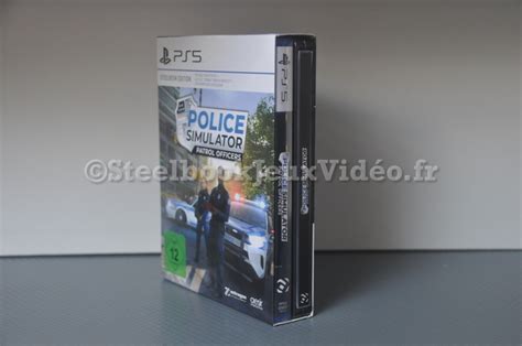 Présentation du Steelbook Police Simulator Patrol Officers