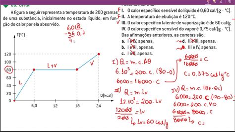 Exerc Cios Calor Sens Vel E Calor Latente Youtube