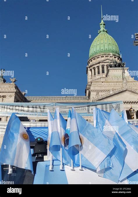 Buenos Aires, Argentina. 10th december 2023. Inauguration ceremony of ...