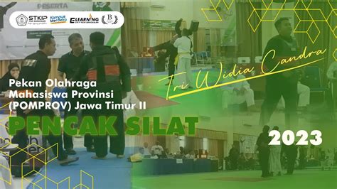 PENCAK SILAT Kontingen STKIP PGRI Bangkalan Tri Widia Candra