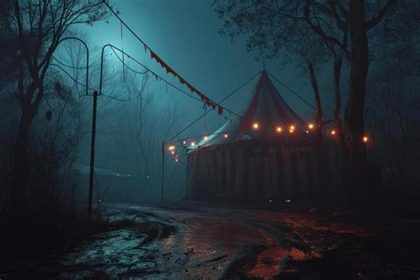 AI generated an empty circus tent in night 37334065 Stock Photo at Vecteezy