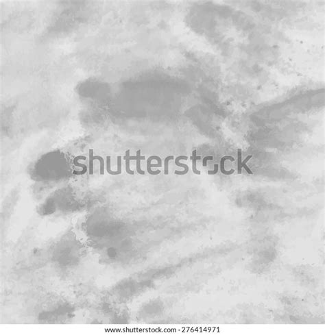 Vector Gray Watercolor Texture Realistic Background Stock Vector