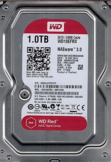WD Red HDD NAS 1 TB at ₹ 5999/piece | Solid State Drive in New Delhi ...