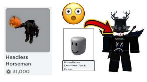 How To Get This New Cheap Headless In Roblox Get This Cheap Headless Now Hurry 2023 Youtube