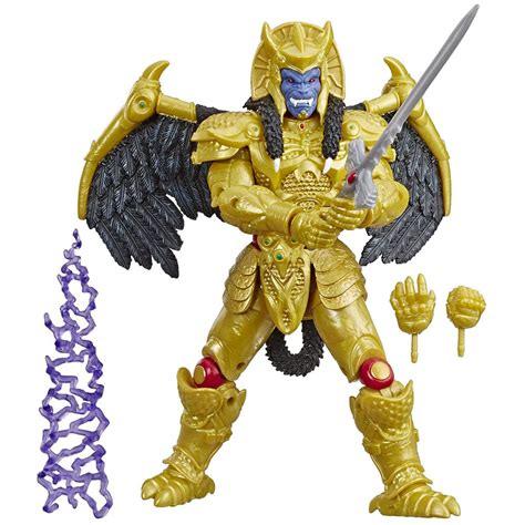 Power Rangers Lightning Collecticon Mighty Morphin Goldar Gold Box Toy ...