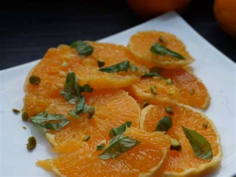 Les Meilleures Recettes De Salade D Orange Et Pistache