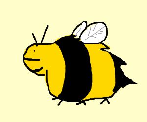 a fat bee - Drawception