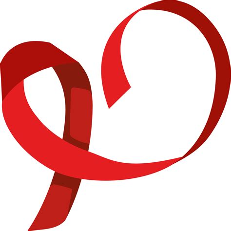 World AIDS Day Ribbon Emblem 24096644 PNG