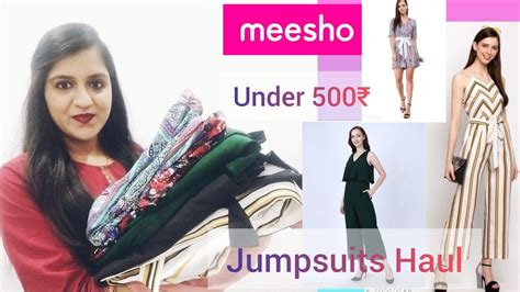 Meesho Jumpsuits Haul Best Quality Jumpsuits Summer Collection