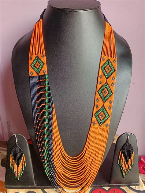 Buy African Beads Nacklace Traditional Elegant Massai Jewellery