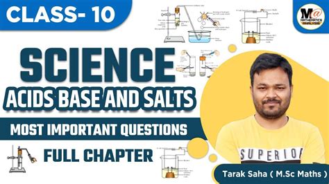 Cbse Class Science Chapter Acids Bases And Salts Full Chapter