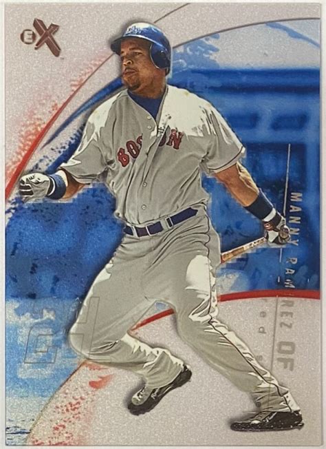 Manny Ramirez Fleer E X Boston Red Sox Baseball Card Kbk Sports