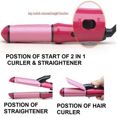 Nova Hair Straightener In Curler Nhc At Rs Piece Hair