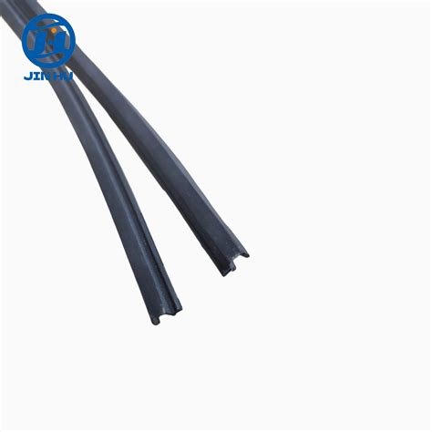 U Shape EPDM Rubber Composite Seal Strip Gasket Weatherstrip With Metal