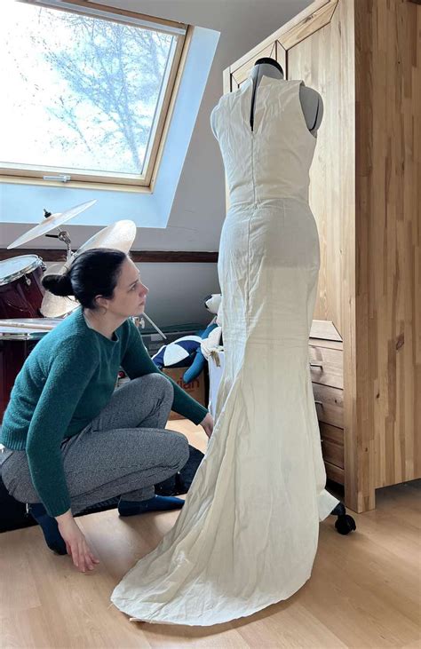 Je couds ma robe de mariée partie 1 De cape et d idées