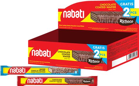 Coated Wafer Nabati Snack