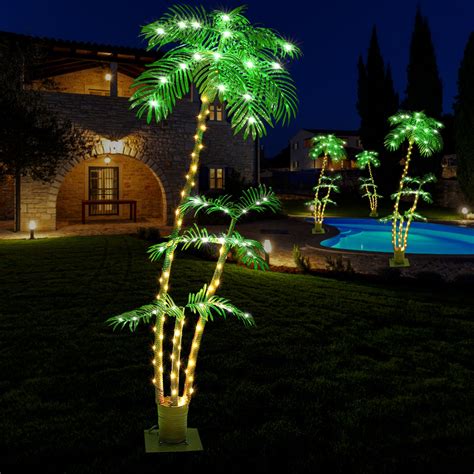 Palm Tree Christmas Lights Outdoor