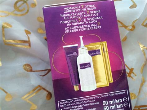 Coś dla duszy i dla ciała: Wella Color Perfect 9/0 oraz Koloryzująca ...