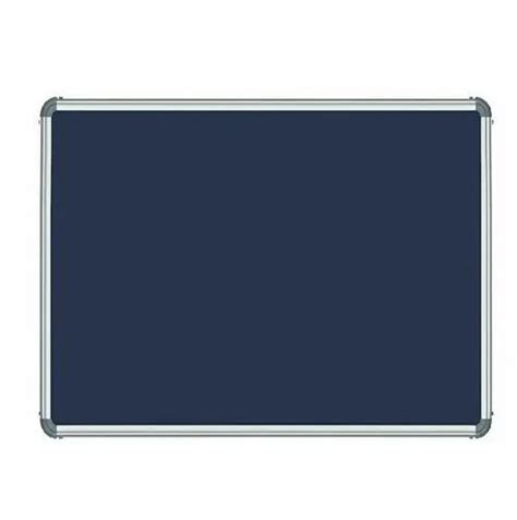 Softboard Core Blue Notice Board For Office Frame Material Satin Finish Alloy Aluminium At Rs