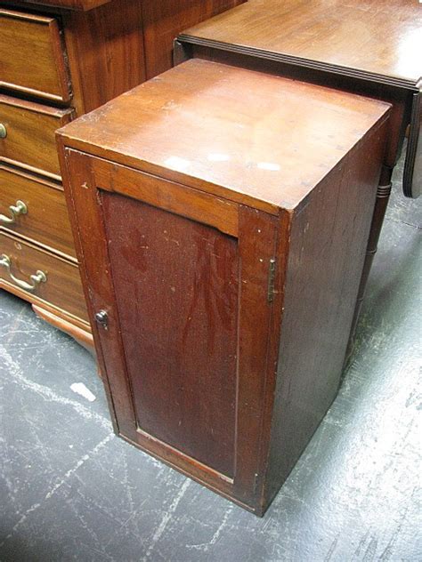 Lot 19th Century Cedar Cabinet With Single Door