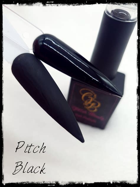 Pitch Black – 15ml – Glitter Blendz