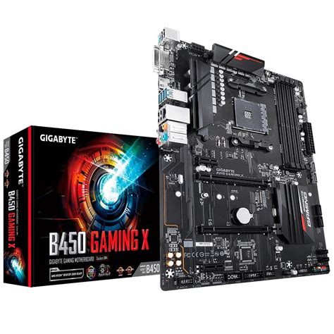 Placa Mãe Gigabyte B450 Gaming X AMD AM4 ATX DDR4 Império Teixeira