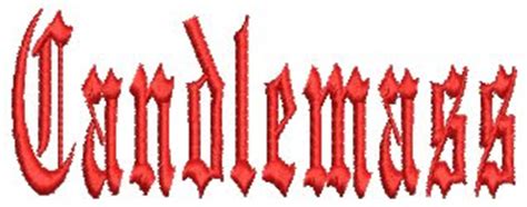 RockStiches: CANDLEMASS LOGO