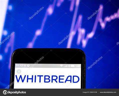 Whitbread plc company logo seen displayed on smart phone. – Stock ...