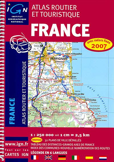 Atlas Routier Et Touristique France Edition Spirale