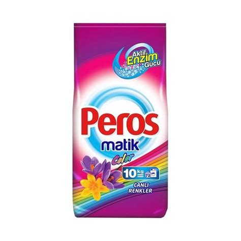 Стиральный порошок с энзимами Peros Matik для цветного белья отзывы