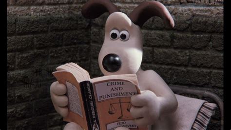 The Shawshank Redemtion Reference Gromit Reading Crime And Punishment