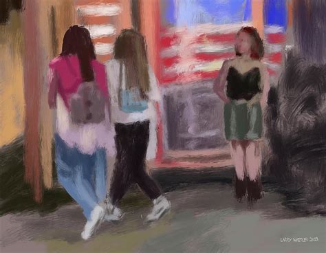 People Watching Digital Art by Larry Whitler - Fine Art America