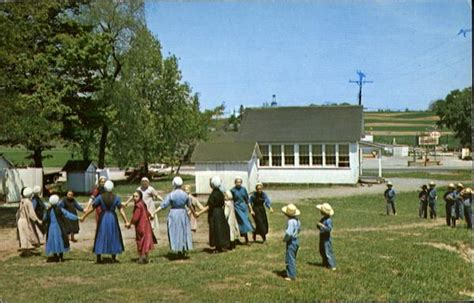 Amish School Children Pennsylvania