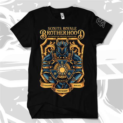 T Shirt For Men Scouts Royale Brotherhood Shirt Srb Pcs Lazada Ph