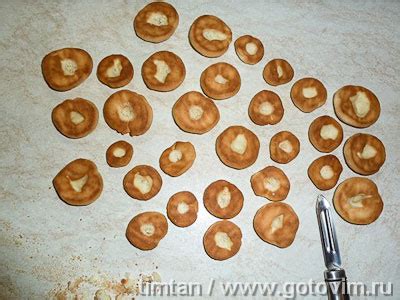 Печенье Грибки. Рецепт с фото