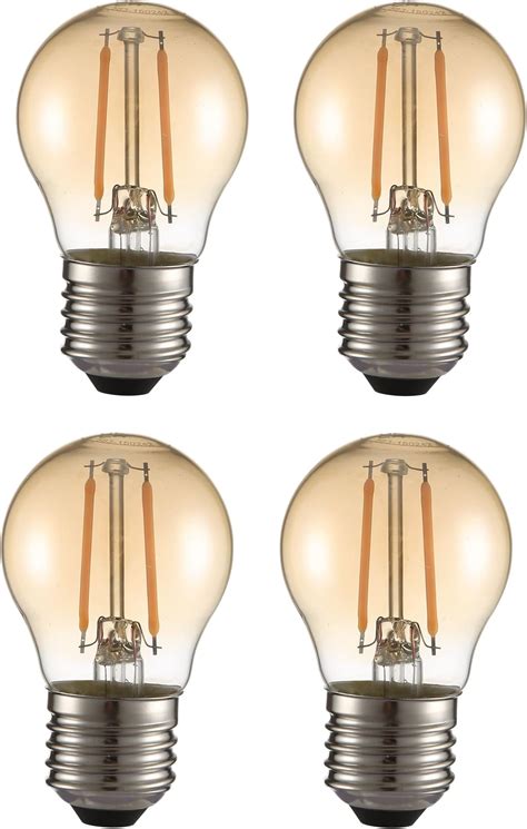 Aigostar E27 Screw Bulb E27 Vintage Light Bulbs 4w E27 Led Filament