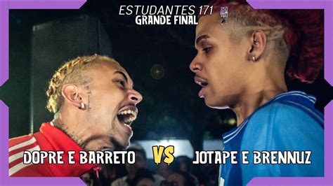 FIM DE UM CICLO NLE DOPRE BARRETO X JOTAPE BRENNUZ GRANDE FINAL