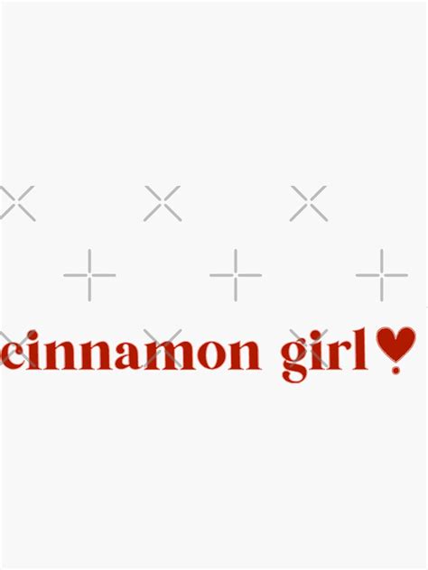 Cinnamon Girl Lana Del Rey Lyrics Sticker For Sale By Hollyawesome