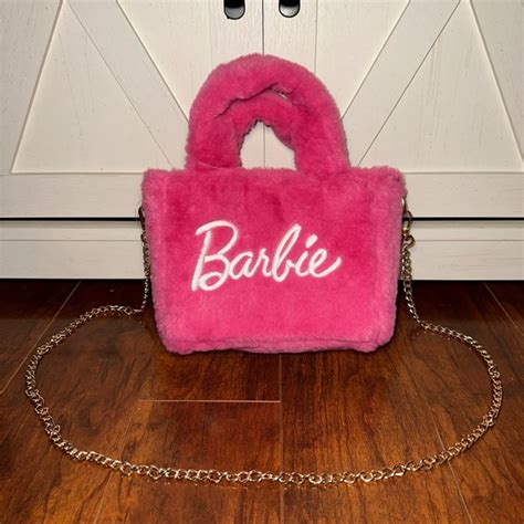 Barbie Bags Skinnydip London Barbie Hot Pink Fur Bag Poshmark