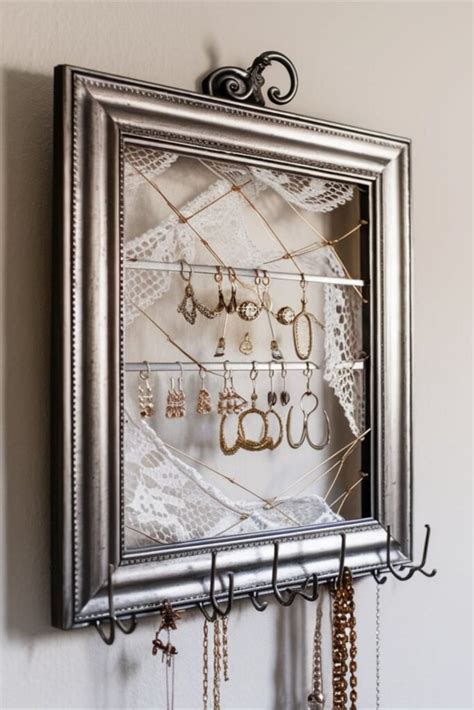 Diy Jewelry Holder Ideas Make Within Minutes Craftydiyers