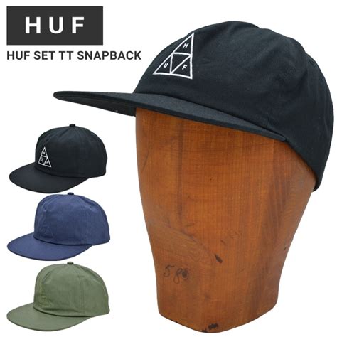 楽天市場割引クーポン配布中 HUF ハフ キャップ HUF SET TT SNAPBACK HAT CAP 帽子 スナップバック