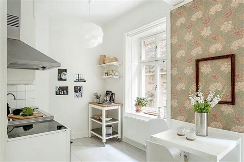 Обои для белой кухни в интерьере реальные (53 фото) - красивые картинки ...