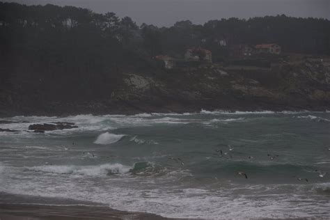 En Alerta Naranja Todo El Litoral Gallego Por Temporal Costero Este Lunes