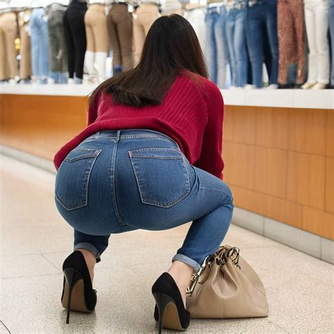 Hot Ass Images Of A Woman Squatting Down AIHotassFactory