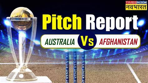 Australia Vs Afghanistan Pitch Report World Cup Aus Vs Afg Pitch