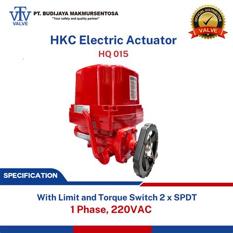 Hkc Electric Actuator Hq 006 220vac Bjmsonline Com