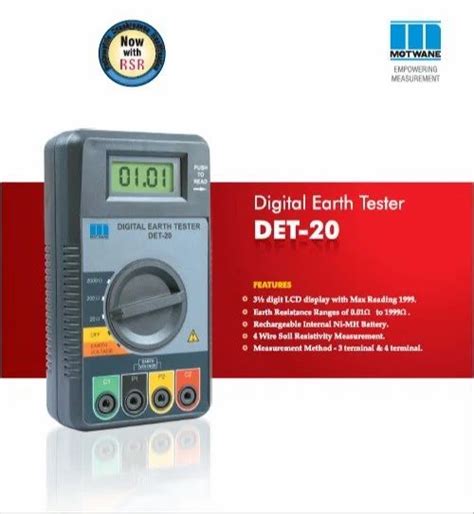Digital Earth Tester at ₹ 16500/piece | INSTRUMENTS in New Delhi | ID ...