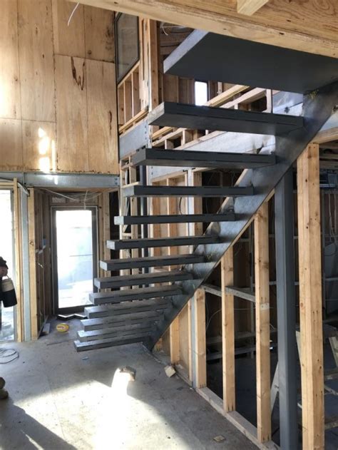 Floating Stairs Pinnacle Metal Fabrications