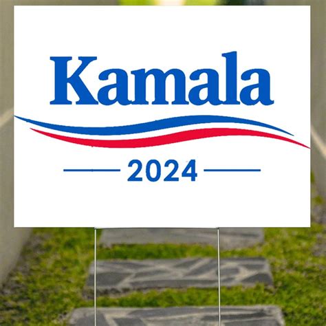 Kamala Harris 2024 Yard Sign President Campaign Political Lawn Signs F Pfyshop